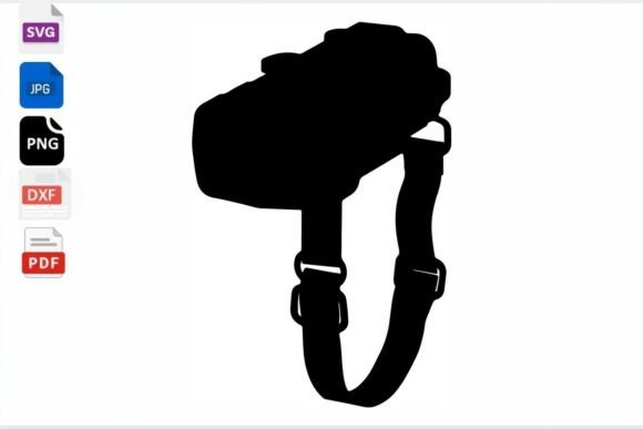 Dog Harness Vector Silhouette SVG